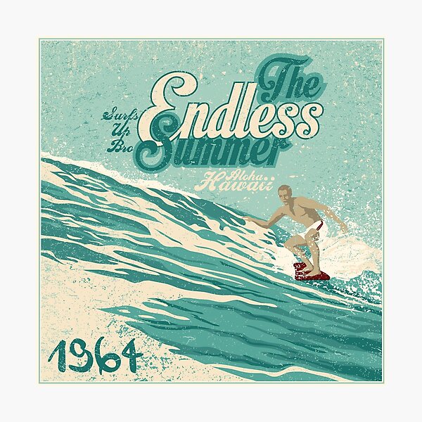 The endless summer 1964 Photographic Print