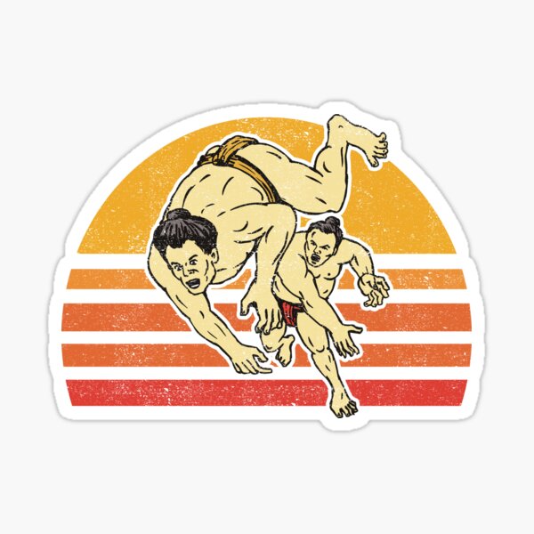 Sumo Wrestling Stickers Redbubble