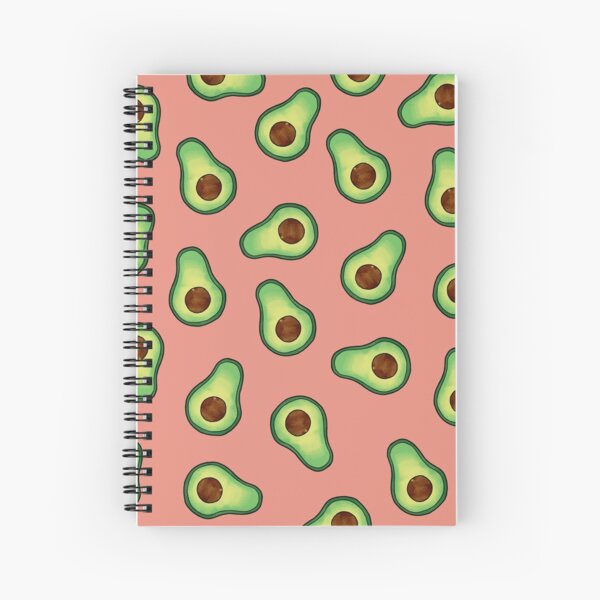 Avocado, Avacado, Avocado T-shirts Spiral Notebook