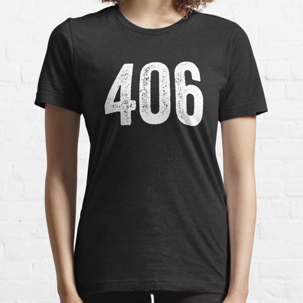 Montana 406 Area Code T-Shirts | Redbubble