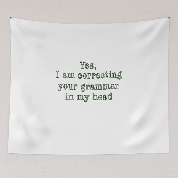 Item preview, Correcting Your Grammar  designed and sold by RiverCityTees.