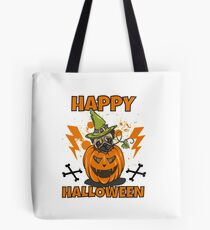 Happy Halloween Pug Tasche