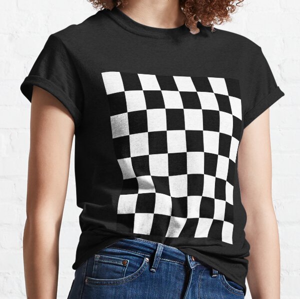 Chessboard Chess Checkers Checkered Board Game Classic T-Shirt