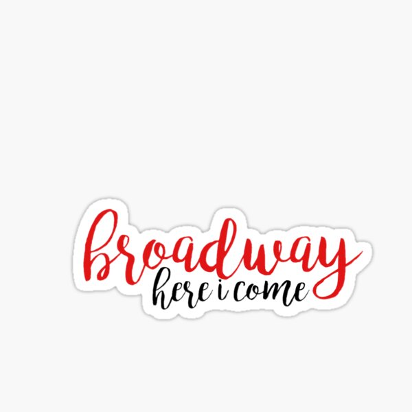 Item preview, Smash - Broadway Here I Come designed and sold by bwayabby.