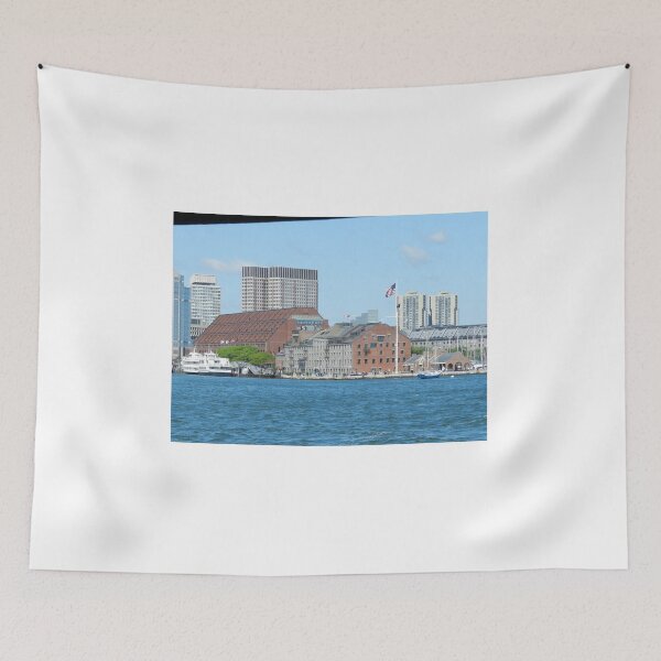 Item preview, Looking back towards Rowes Wharf in Boston designed and sold by 2CrabbySisters.