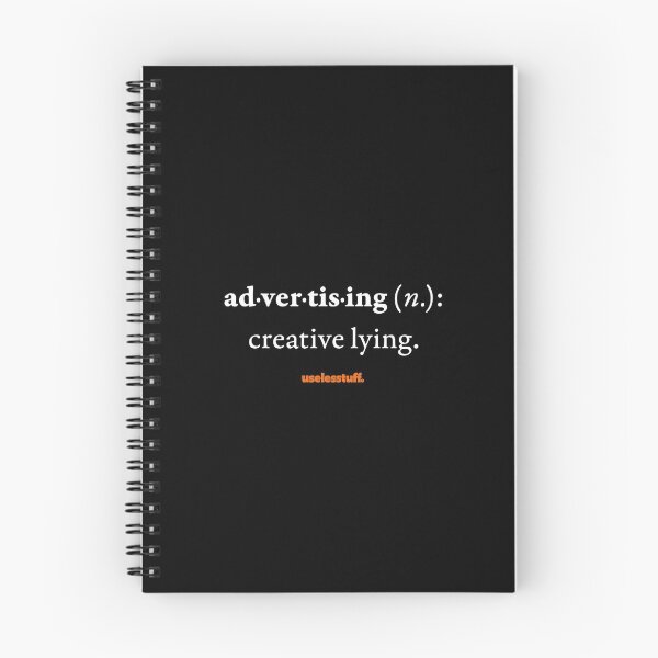 Item preview, 16242-01-BDK – Uselesstuff® Dictionary – Advertising – Creative (White) designed and sold by Uselesstuff.
