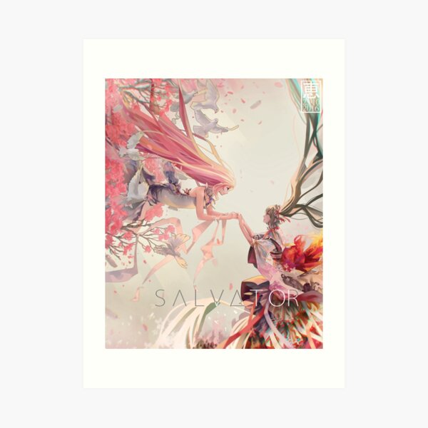 Vocaloid SALVATOR Art Print