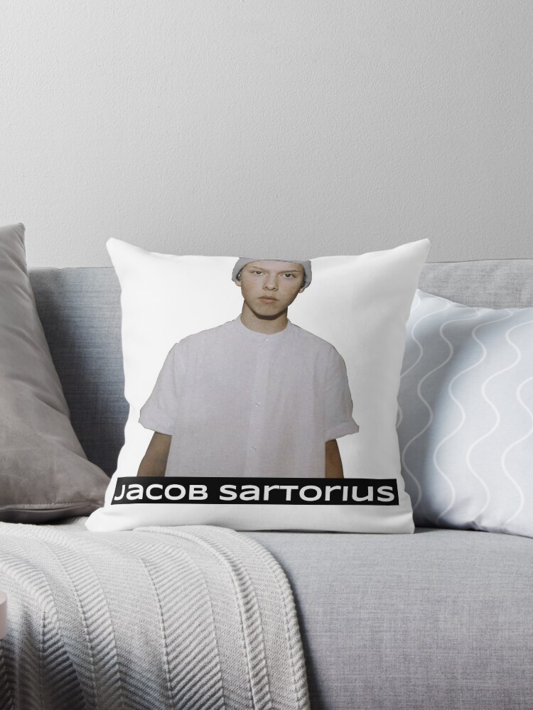 Jacob Sartorius Throw Pillow By Shirtdude13 Redbubble