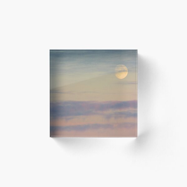 Hunter's Moon Acrylic Block