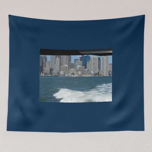Item preview, Boston Skyline from Boston Harbor designed and sold by 2CrabbySisters.