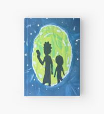 Cuaderno de tapa dura Portal de Rick y Morty