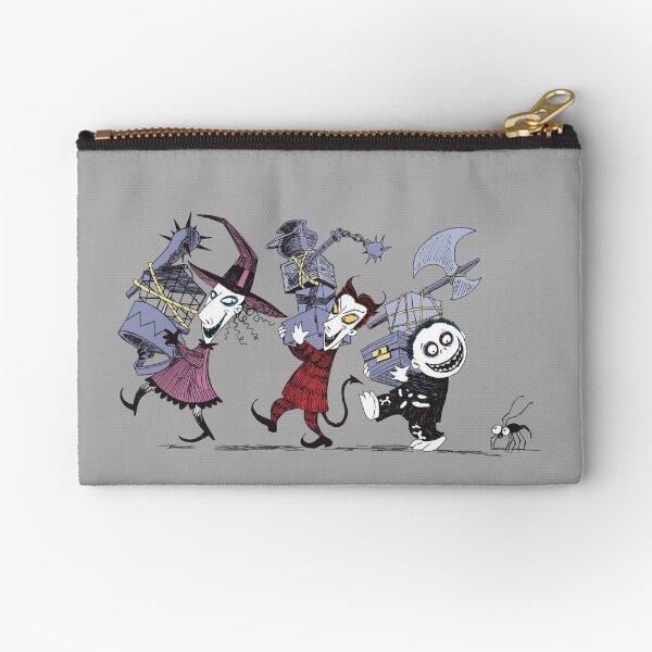 Lock, Shock and Barrel Zipper Pouch