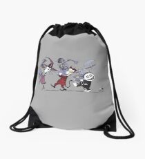 Lock,Shock and Barrel Drawstring Bag