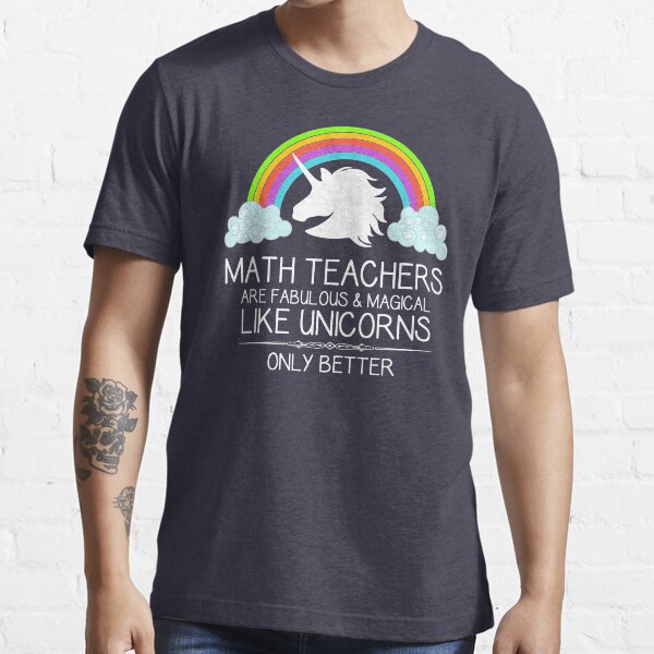 Math Teacher Gifts Math Teachers Are Like Unicorns Funny Gift Ideas