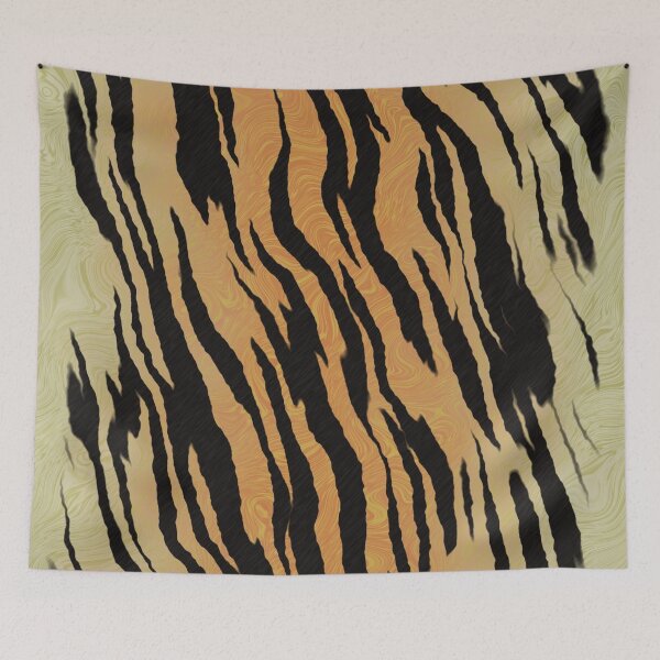 Item preview, Paint Swirl Tiger Print designed and sold by VibrantDesign.