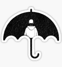 für immer Regenschirm Sticker