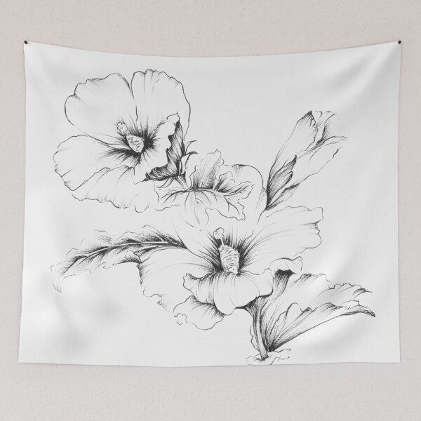 Item preview, Hibiscus partners designed and sold by Rebecca Cragg.