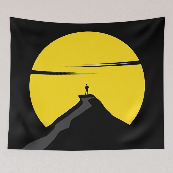Item preview, Man on a Mountain designed and sold by VibrantDesign.