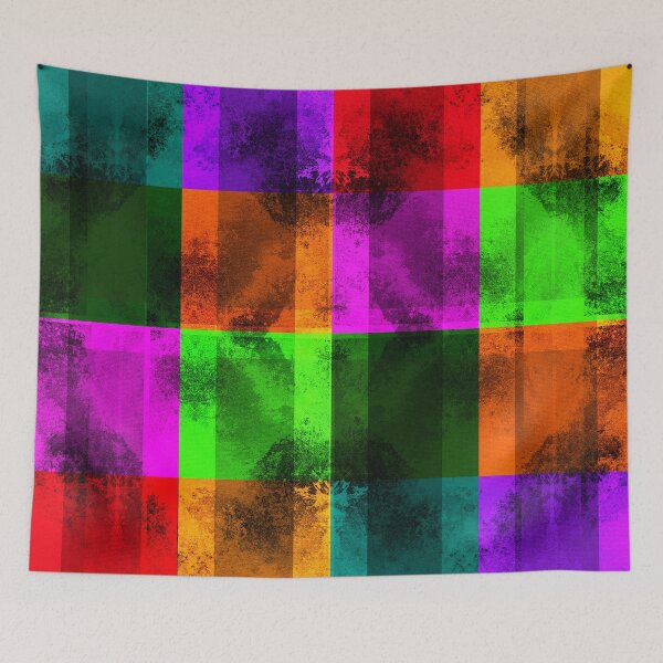Item preview, Grunge Mosaic Multicolors designed and sold by neverfaraway.