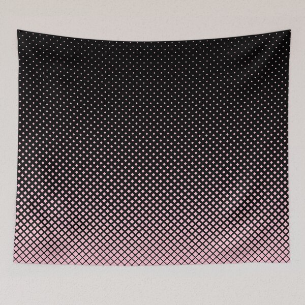 Item preview, Pink and Black Halftone designed and sold by VibrantDesign.