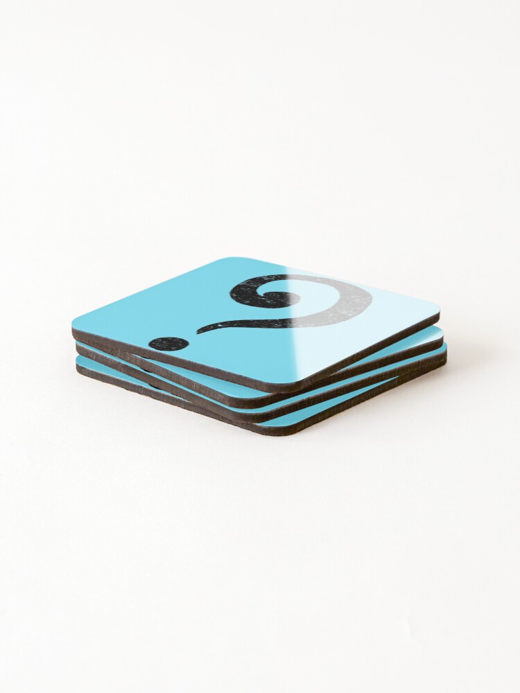 Thumbnail 4 of 5, Coasters (Set of 4), Question Mark designed and sold by PromoteProgress.