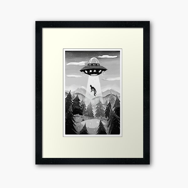 I want to believe Framed Art Print
