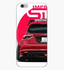 Speedhunters - RED Subaru Impreza WRX STI iPhone Case