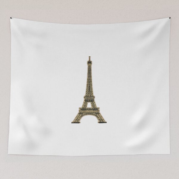 Item preview, Eiffel Tower, Black+Gold designed and sold by PixDezines.