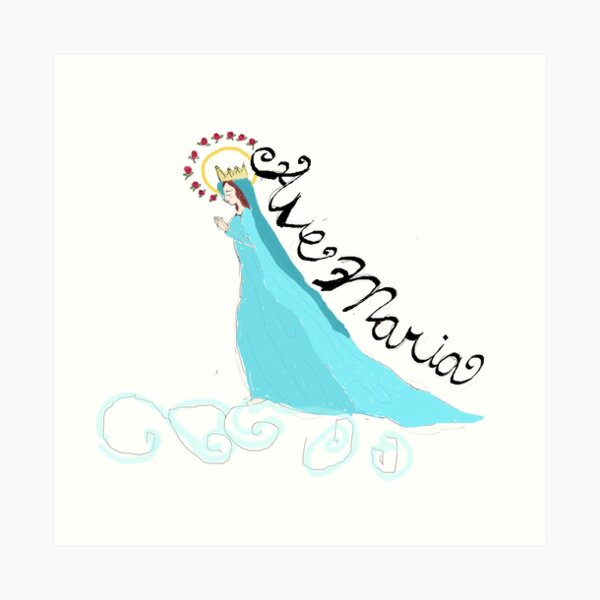 Ave Maria Art Print