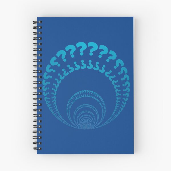 Item preview, Question Marks in Spiral designed and sold by PromoteProgress.