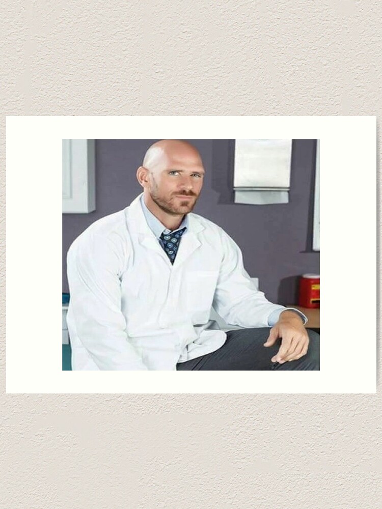 "Johnny Sins Doctor" Art Print by Jdotdot Redbubble