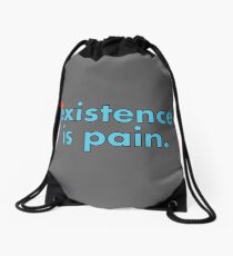 Mochila de cuerdas La existencia es dolor