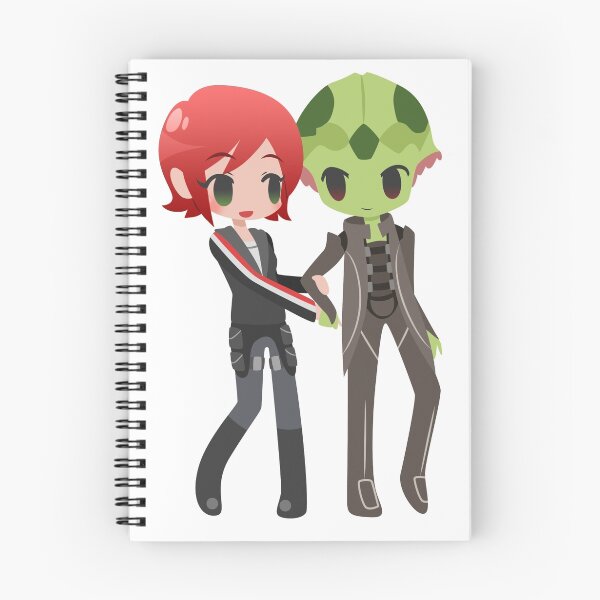 Item preview, Mass Effect - Shepard and Thane [Commission] designed and sold by chocominto.