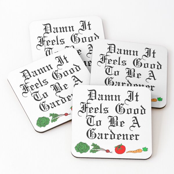 Item preview, Damn It Feels Good To Be A Gardener Vegetable Cartoons designed and sold by jaycartoonist.