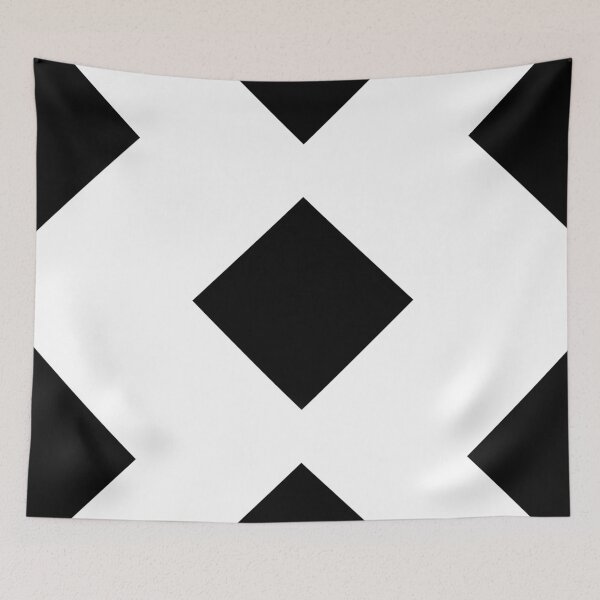 Item preview, Black and White Geometric designed and sold by VibrantDesign.