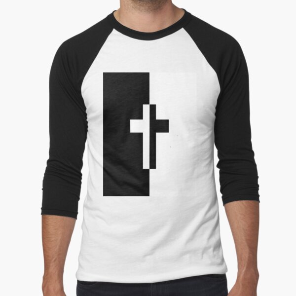White Cross Long Sleeve T-shirt