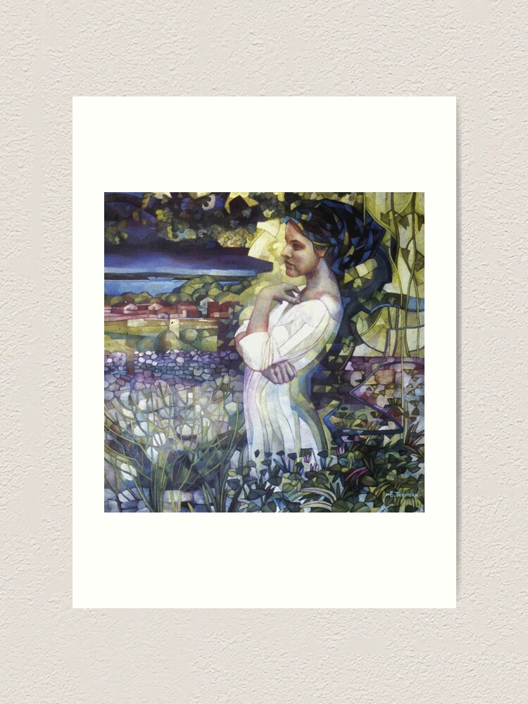 Alternate view of Nerezine Art Print