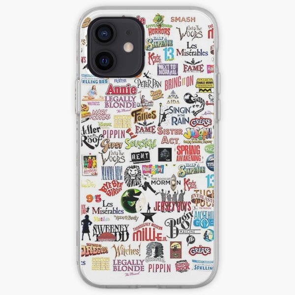 clear collage iPhone Soft Case