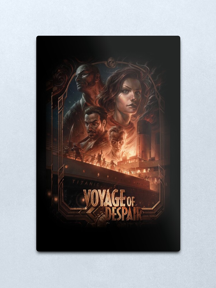 Voyage Of Despair Poster Bo4 Zombies Loading Screen Metal Print By Tja30 Redbubble