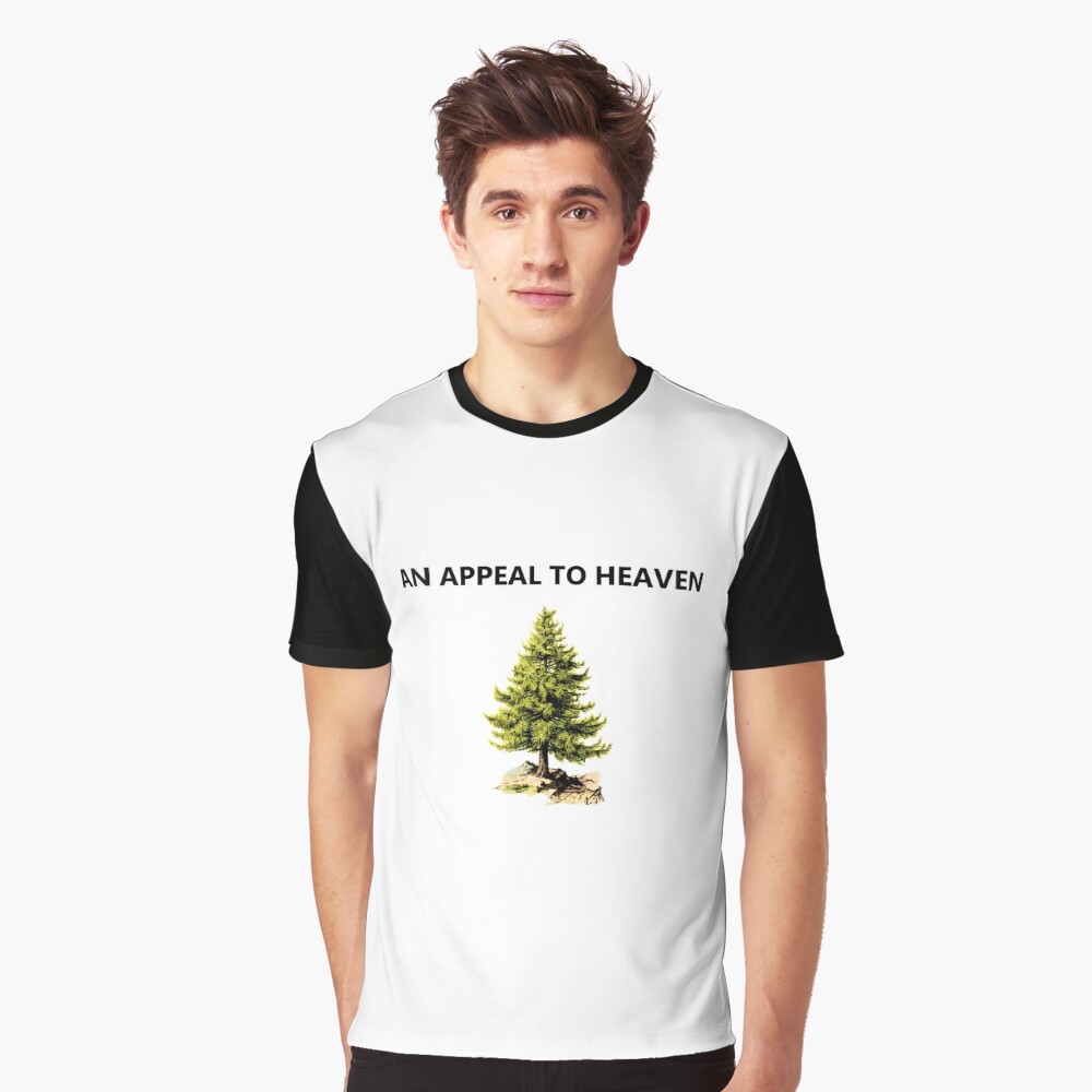 Pine Tree Flag Appeal To Heaven T Shirt By Alderv Redbubble