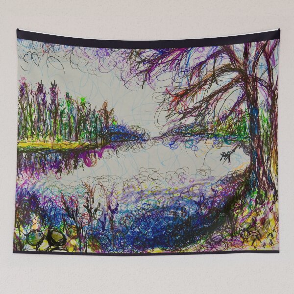 Item preview, Maine Mist Pond designed and sold by 2MagicDenise.