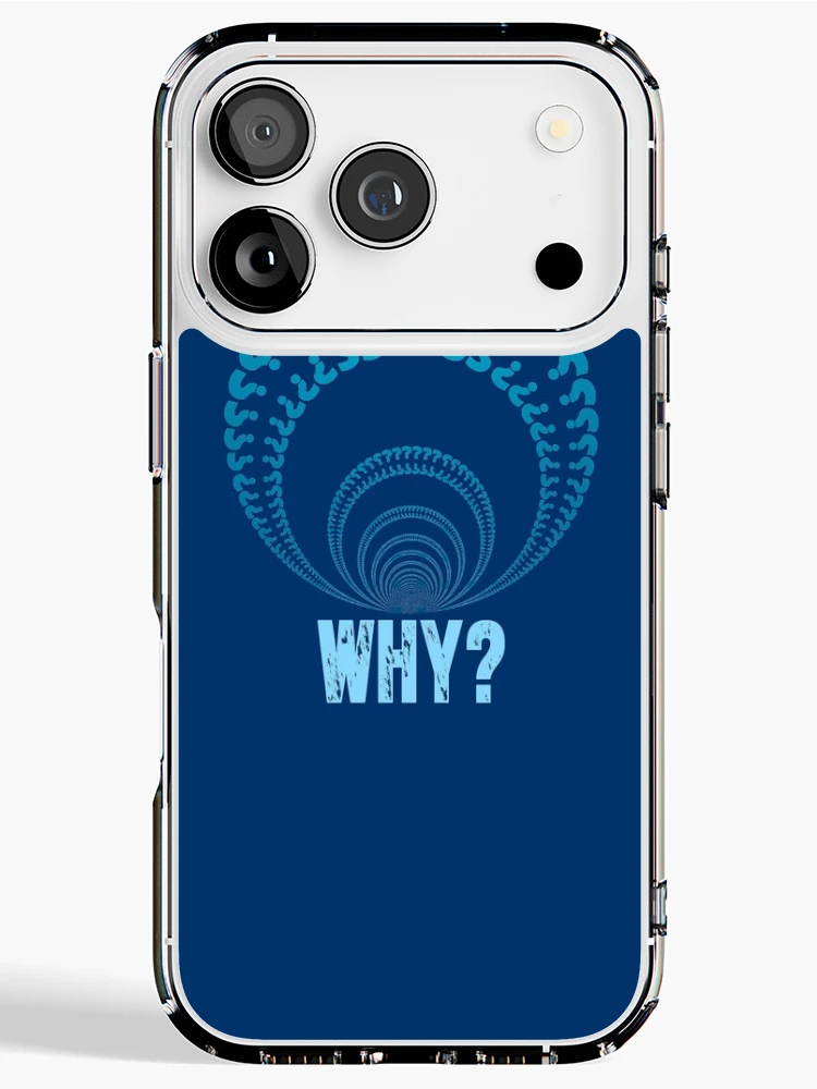 Thumbnail 1 of 5, iPhone Case, Why? designed and sold by PromoteProgress.