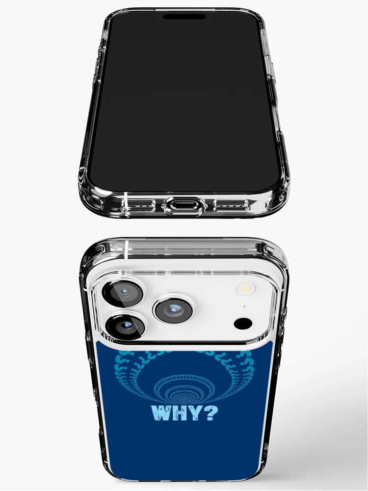Thumbnail 3 of 5, iPhone Case, Why? designed and sold by PromoteProgress.