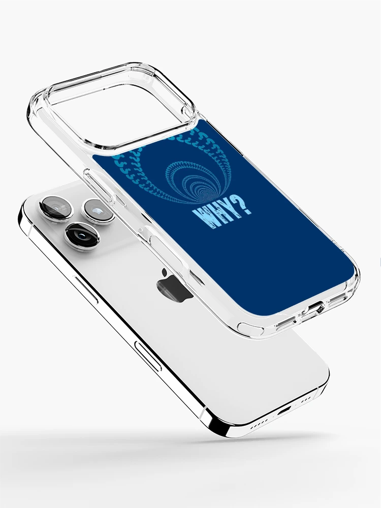 Thumbnail 2 of 5, iPhone Case, Why? designed and sold by PromoteProgress.
