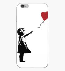 Banksy - Girl With Balloon iPhone Case