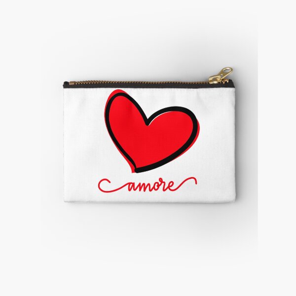 Item preview, Love - Amore - Red and Black Heart designed and sold by indicap.