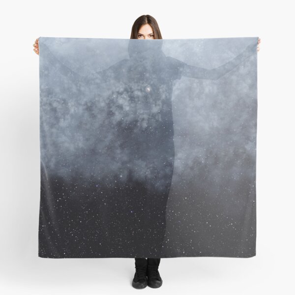Blue veiled moon Scarf