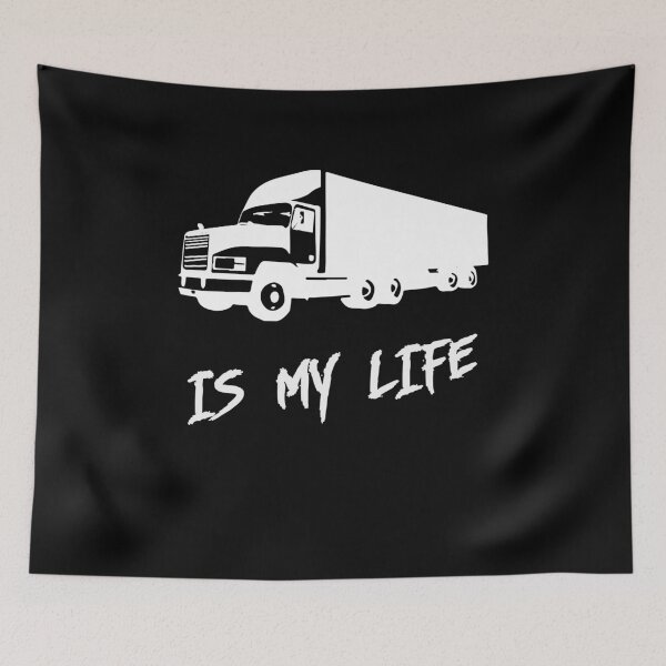 Item preview, 18 Wheeler Trucker es mi vida. designed and sold by we1000.