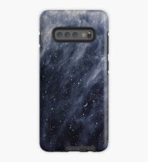 Blue Clouds, Blue Moon Case/Skin for Samsung Galaxy