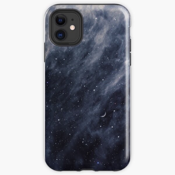 Blue Clouds, Blue Moon iPhone Tough Case